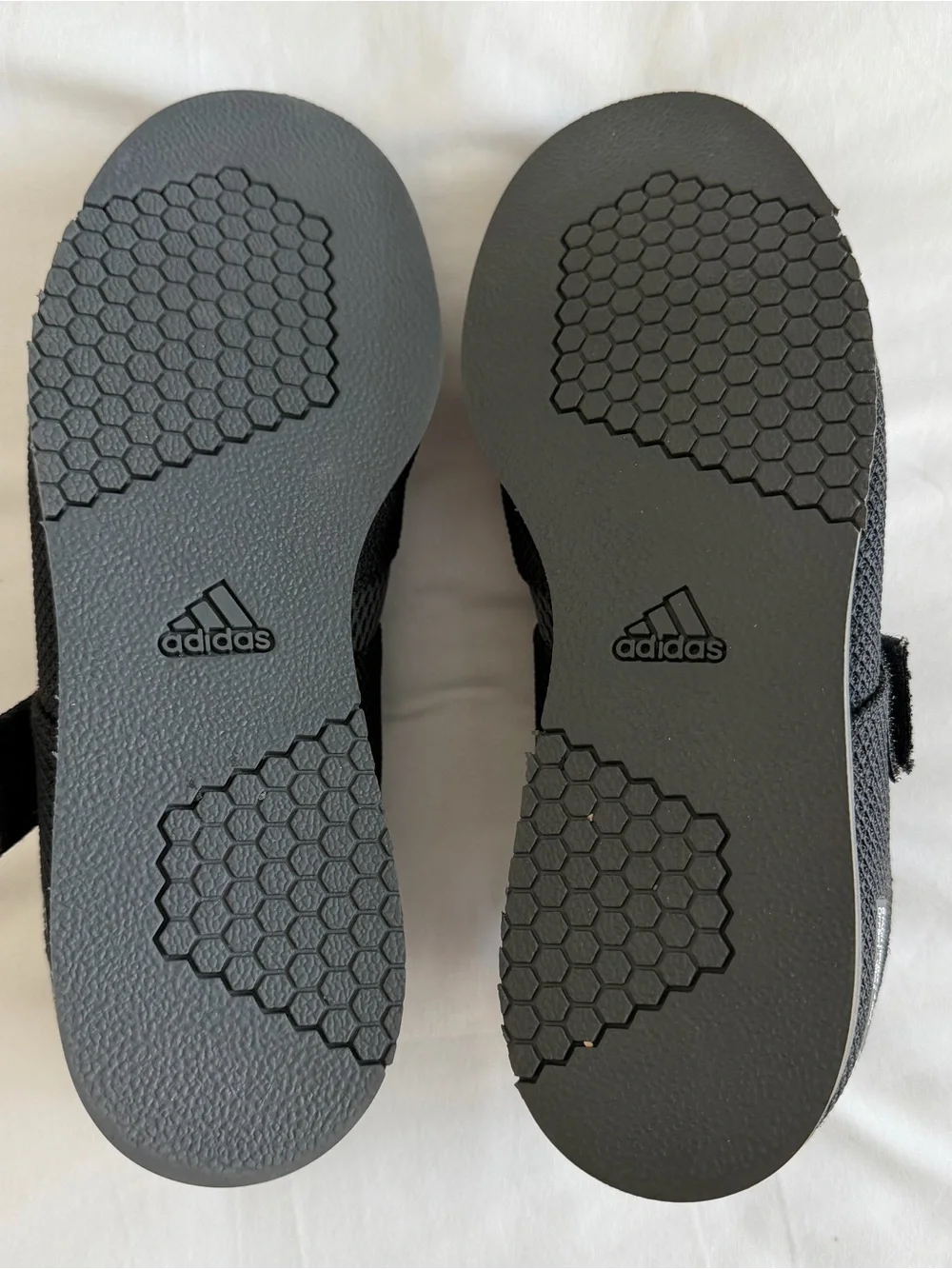 Adidas Powerlift 5 Core Black White Athletic Training Shoes Men US 7